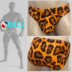 Ball Pouch Swimsuit Large runs small 32-40" waist Gently worn 90% polyamide